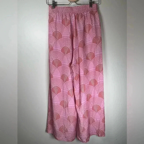 Leroli “Zoe” Pant In Sunset Wide Leg Loose Fit Ankle Length Women’s Size Medium - Picture 8 of 11